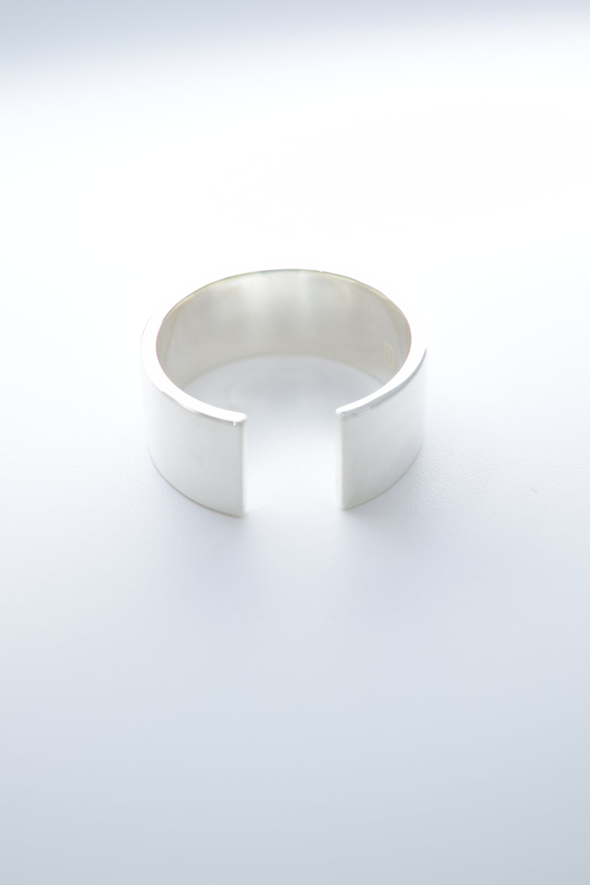 Intent Loss Flat Wide Ring (silver) #5–#8(US)