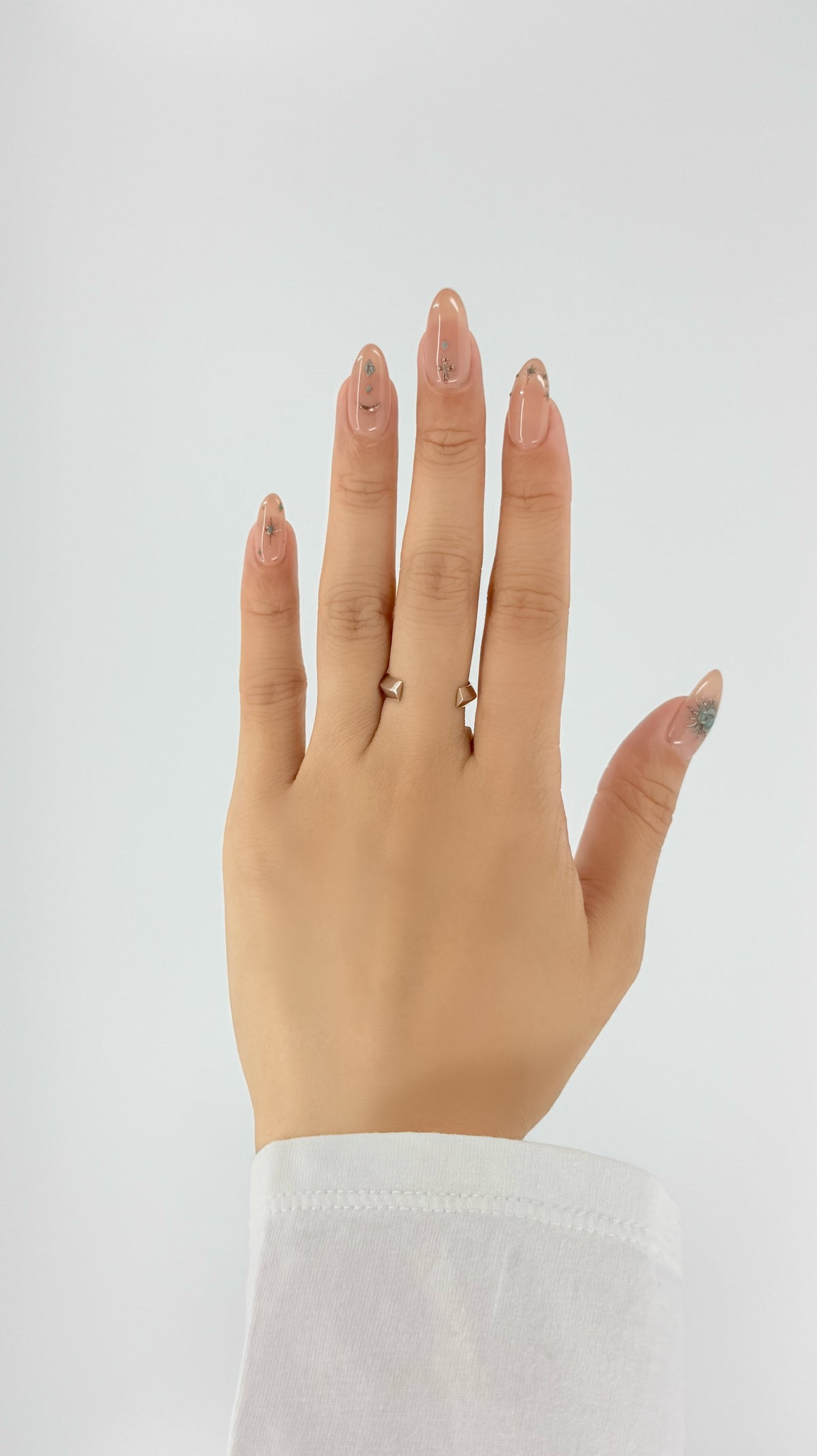 SILVER Intent Loss Edge Ring - JP Size #9-13