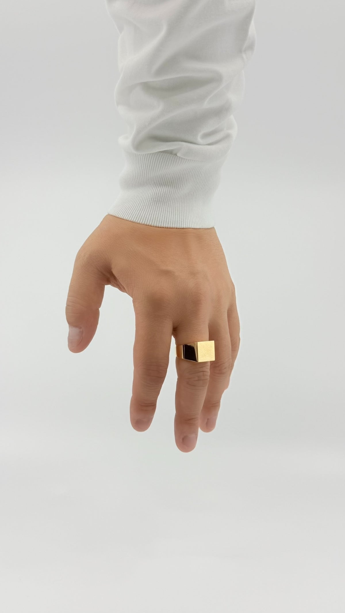 Intent Loss Signet Ring (K18) #10–#12(US)