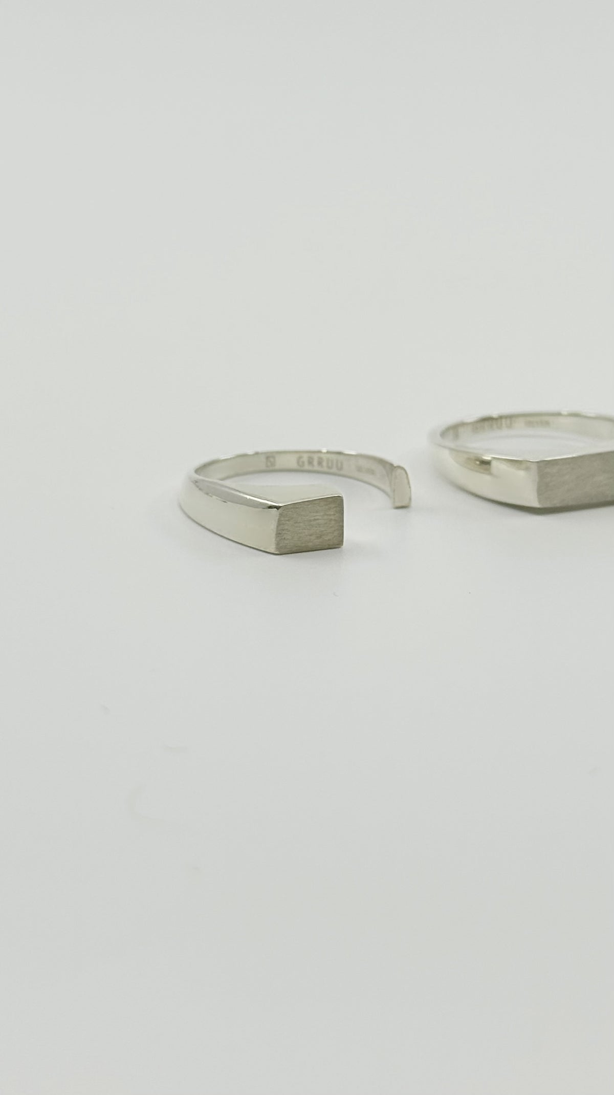 Intent Loss Signet Ring 25/100 (silver) #5–#8(US)