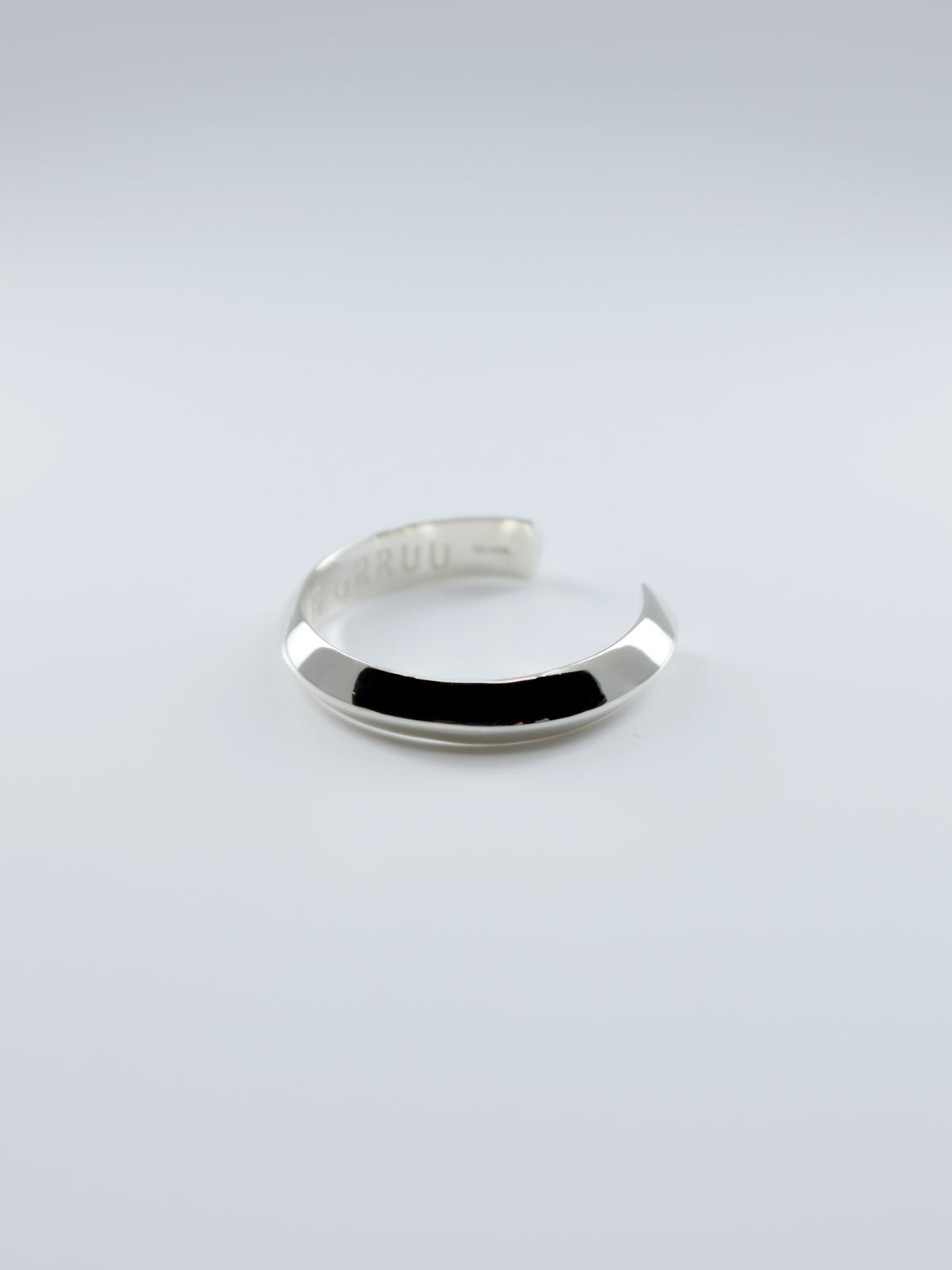SILVER Intent Loss Edge Ring - JP Size #21-25