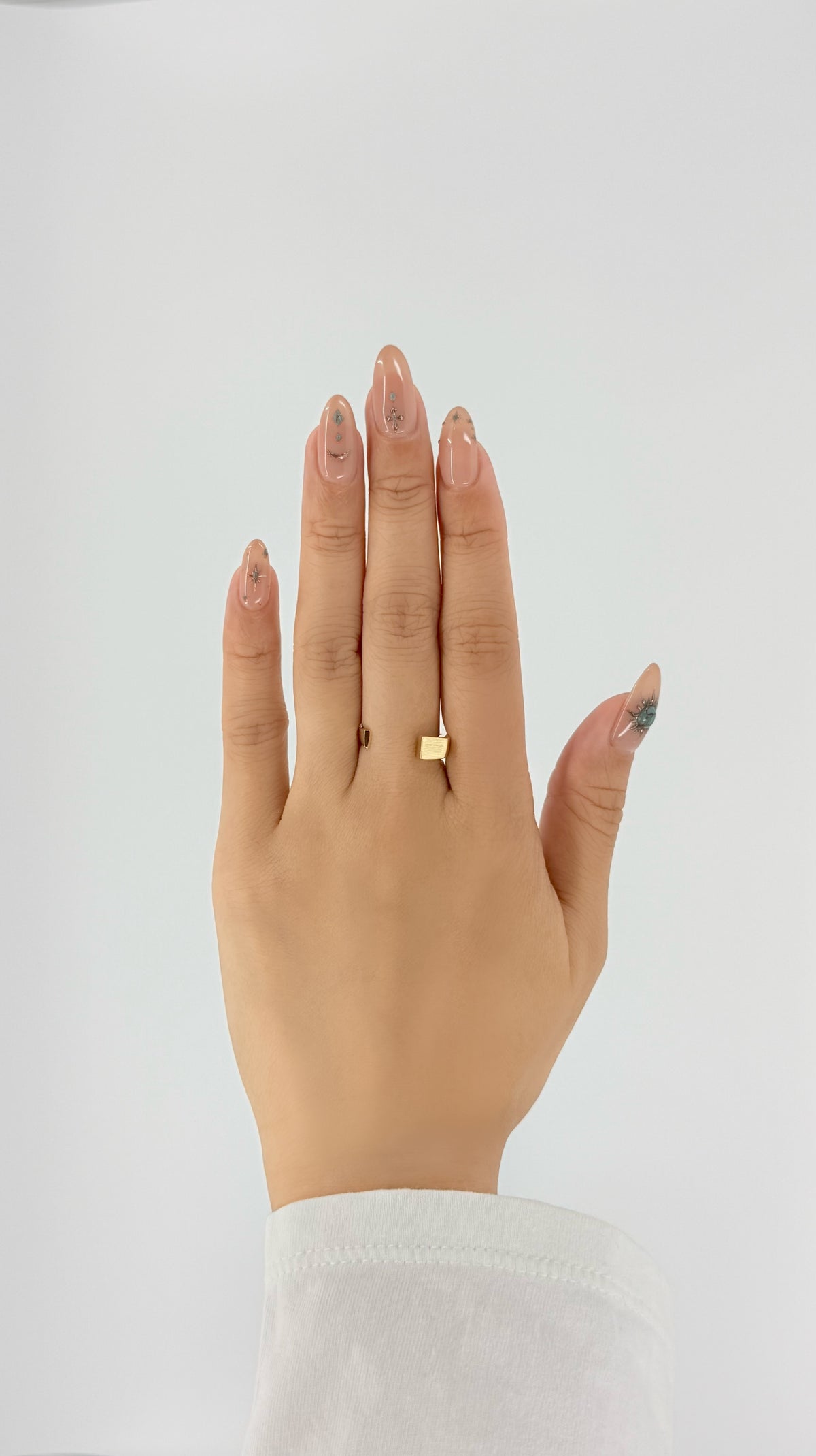 18K Gold Intent Loss Signet Ring 25/100 - JP Size #9-15