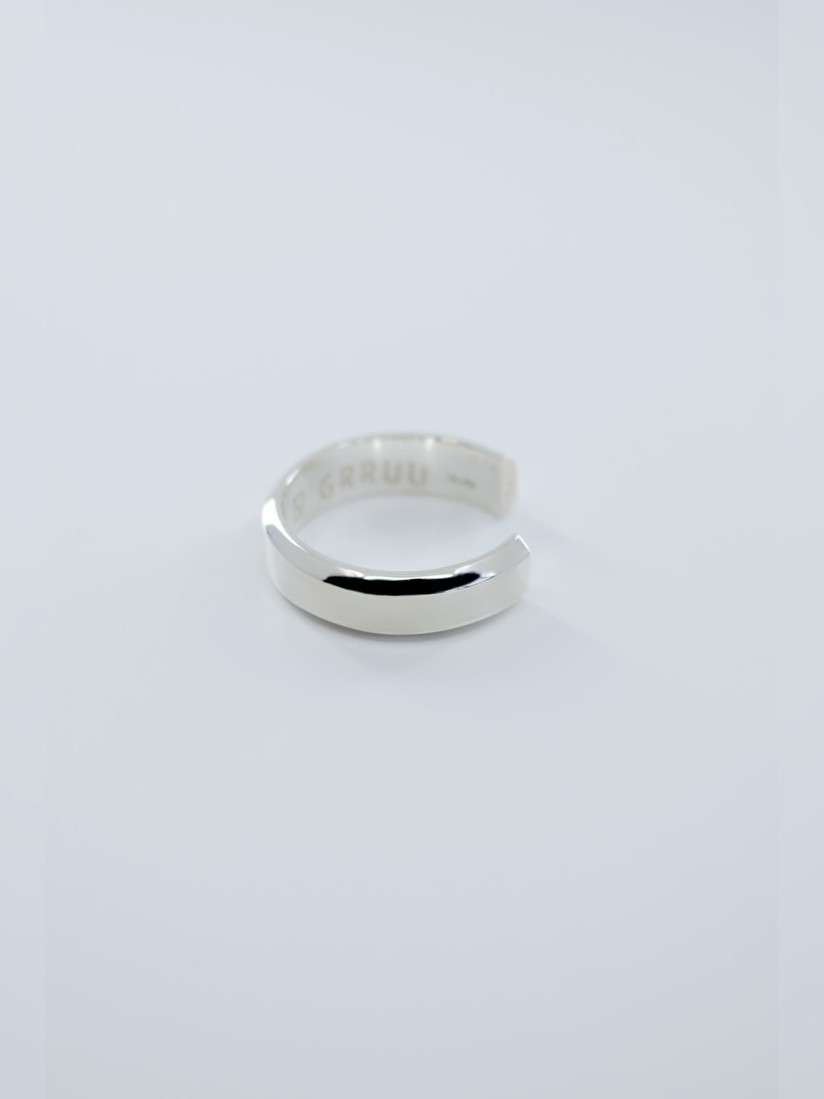 SILVER Intent Loss Ridge Ring - JP Size #9-15