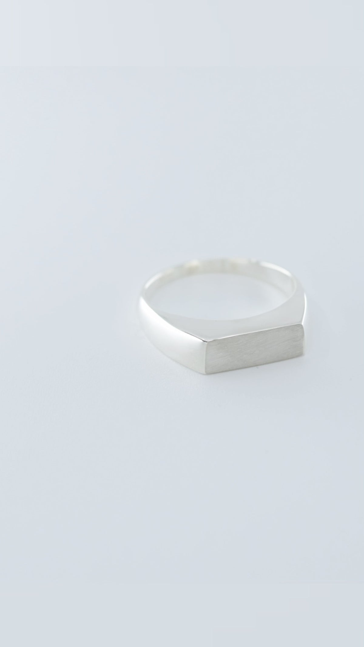 Intent Loss Signet Ring 50/100 (silver)  #5–#8（US）