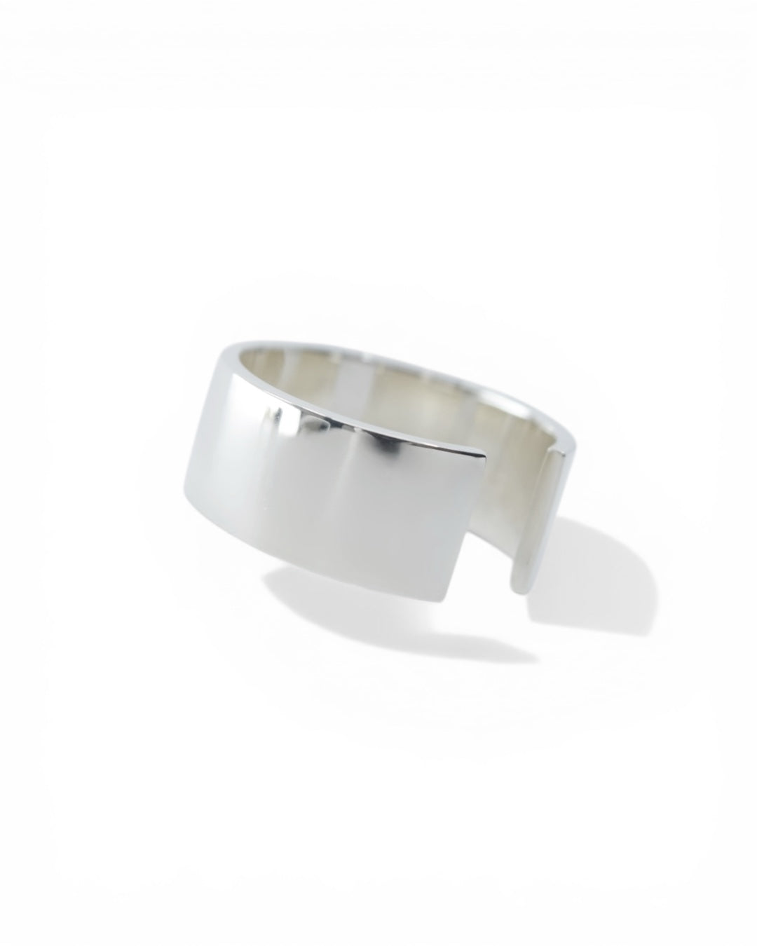 Intent Loss Flat Wide Ring (silver)  #5–#8（US）