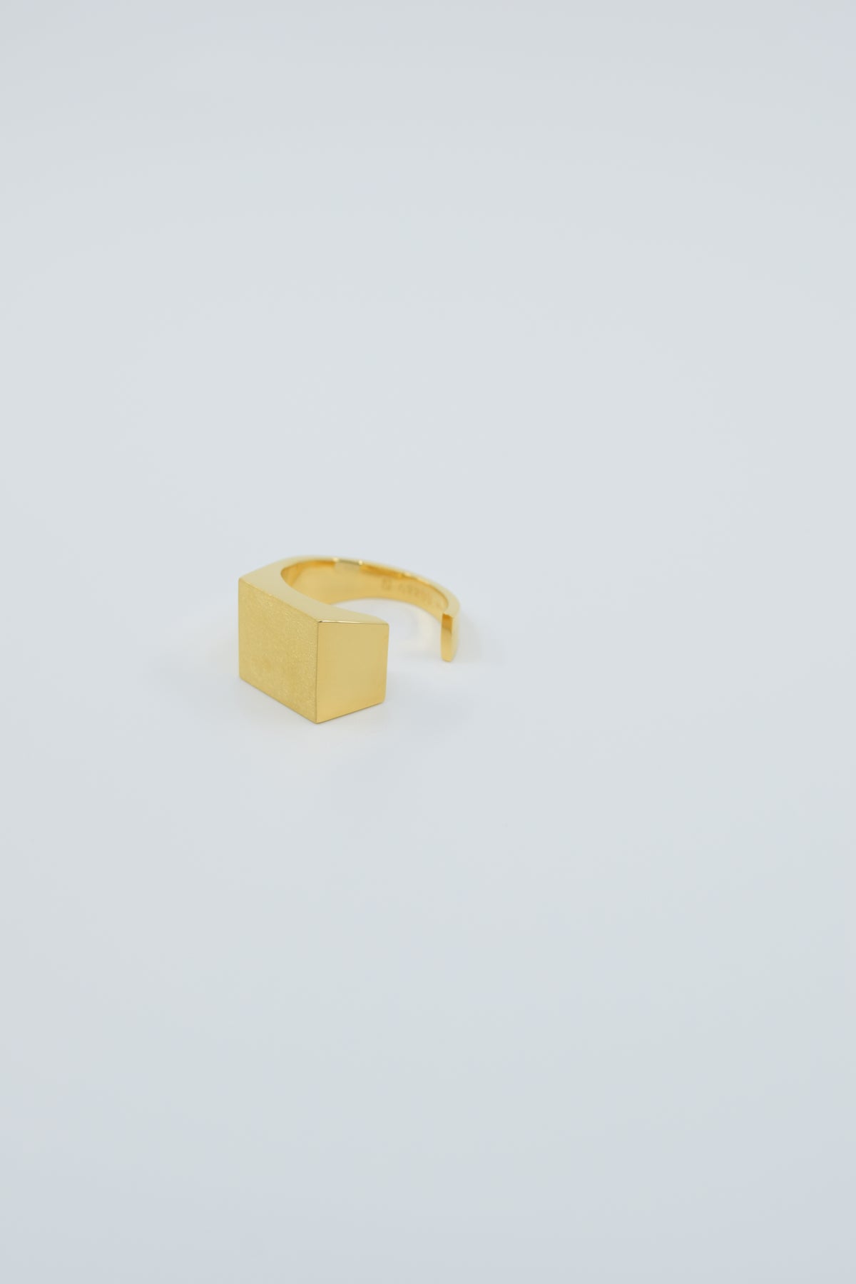 Intent Loss Signet Ring (K18) #10–#12（US）