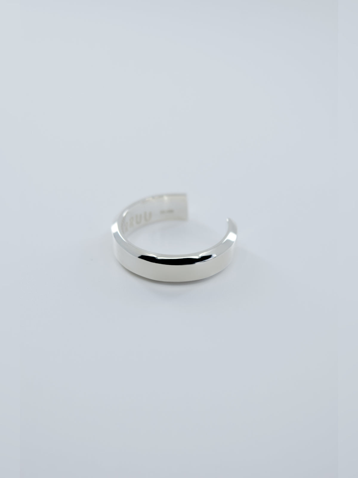 SILVER Intent Loss Ridge Ring - JP Size #9-15