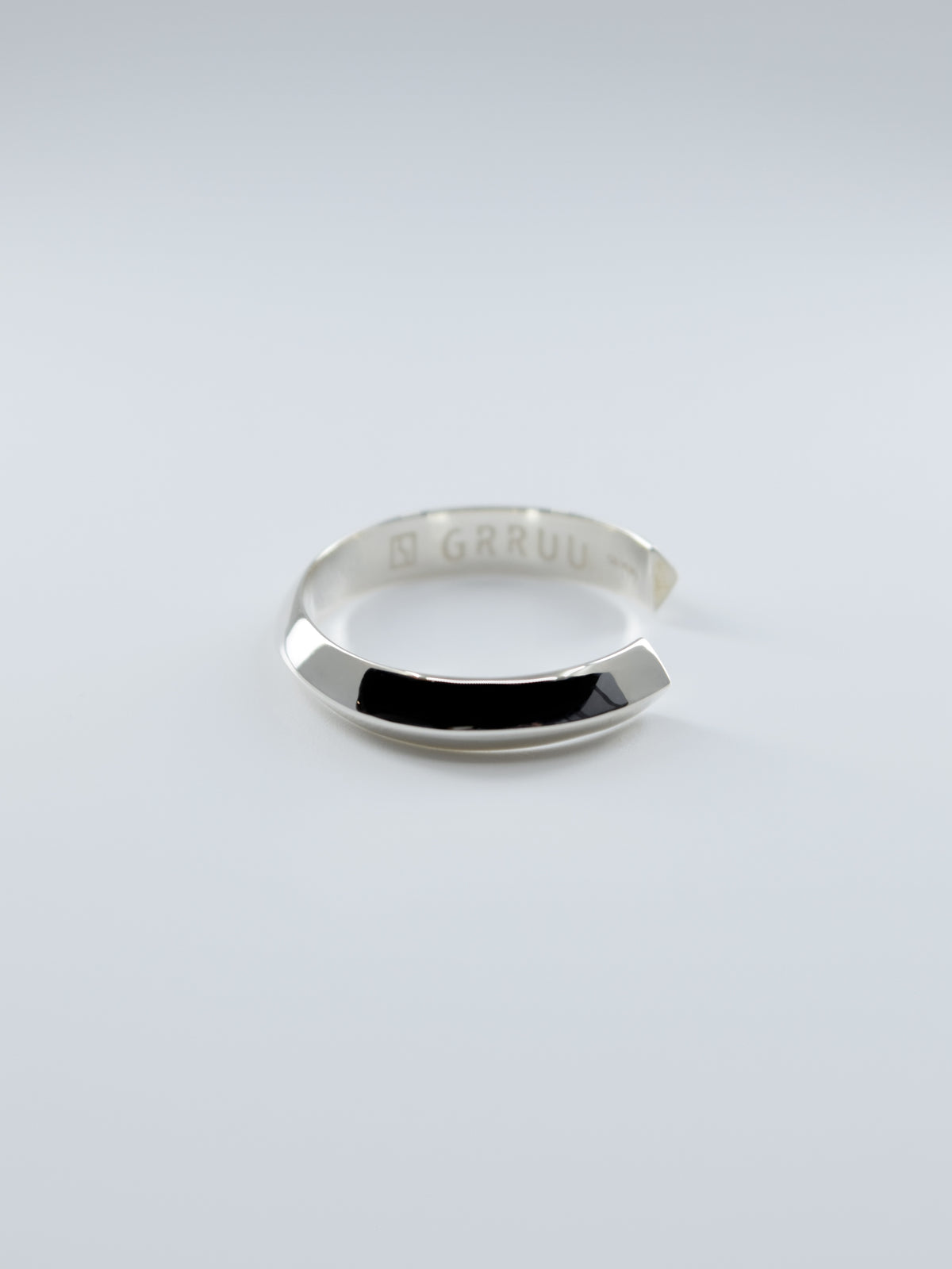SILVER Intent Loss Edge Ring - JP Size #21-25