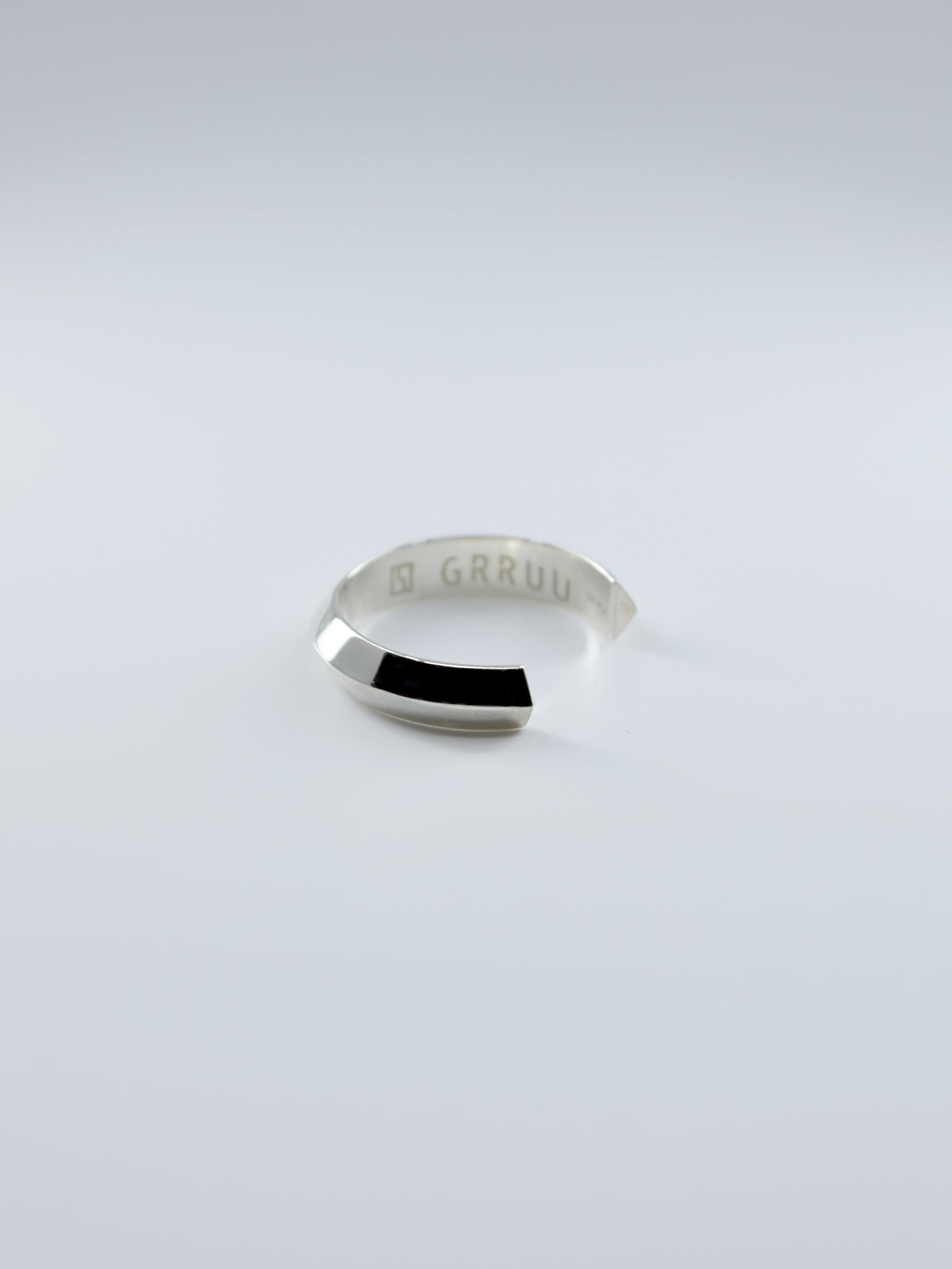 SILVER Intent Loss Edge Ring - JP Size #9-13