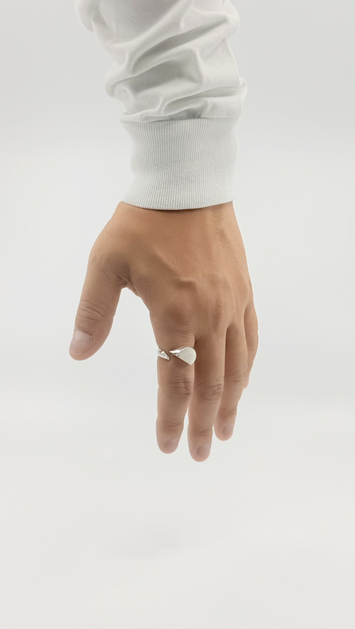 Intent Loss Circle Signet Ring (SILVER）#21～#25（JP）