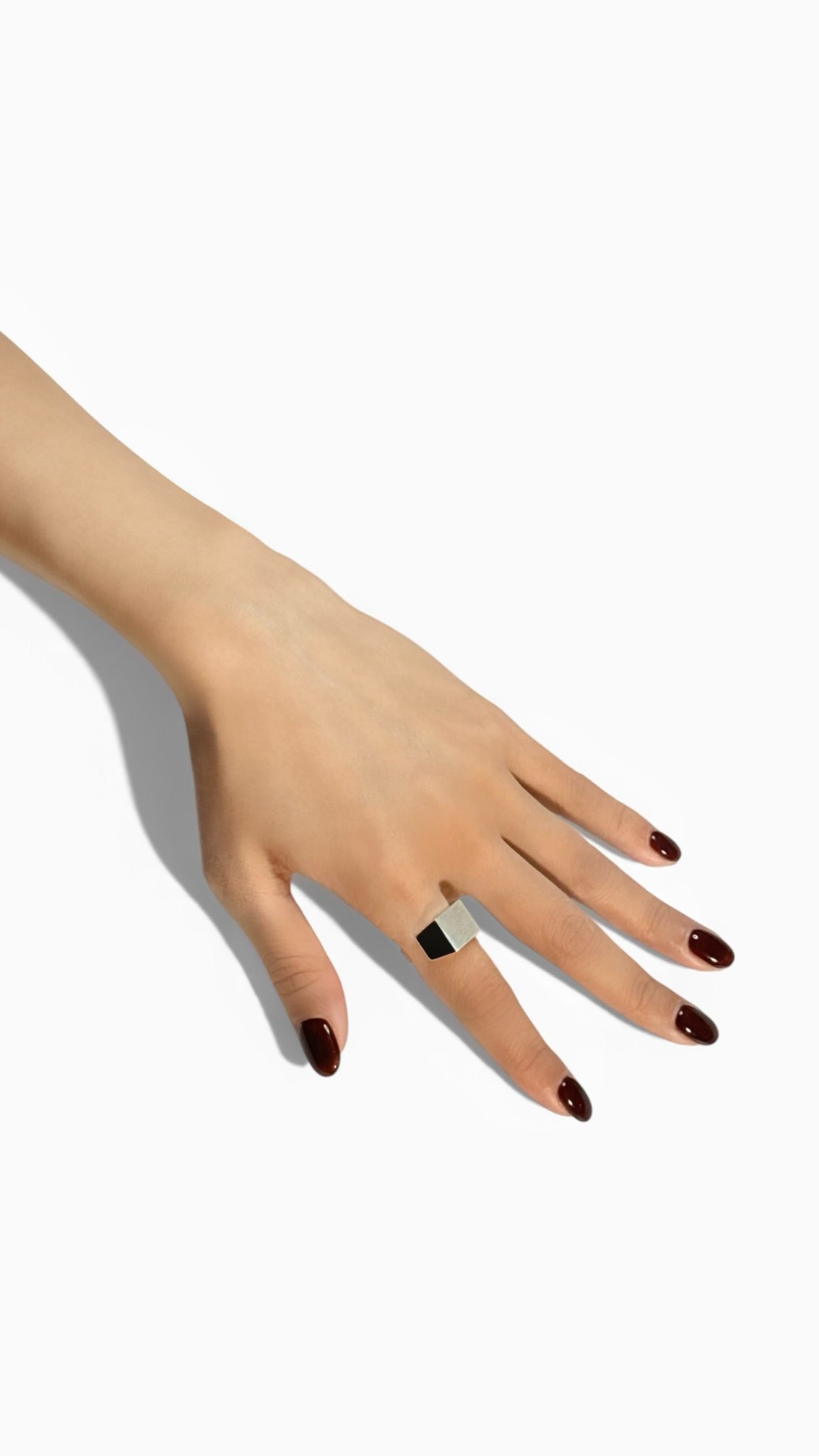 SILVER Intent Loss Signet Ring - JP Size #9-15