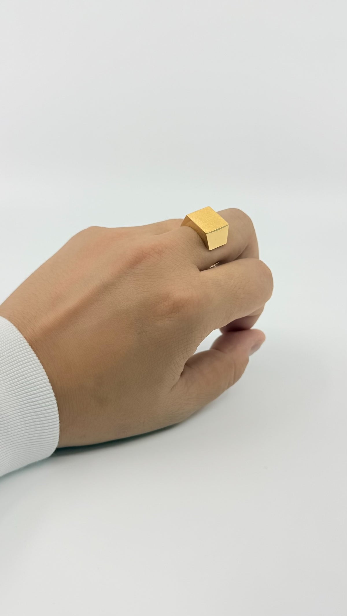Intent Loss Signet Ring (K18) #10–#12（US）